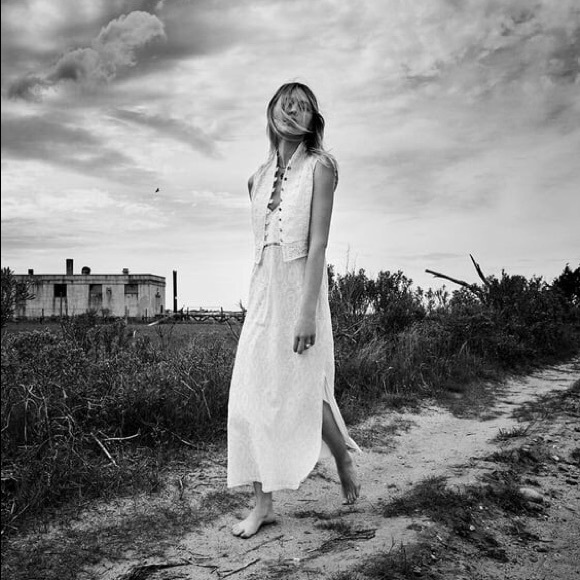 Zara Studio Limited Edition Openwork Midi Dress - Picture 5 of 7